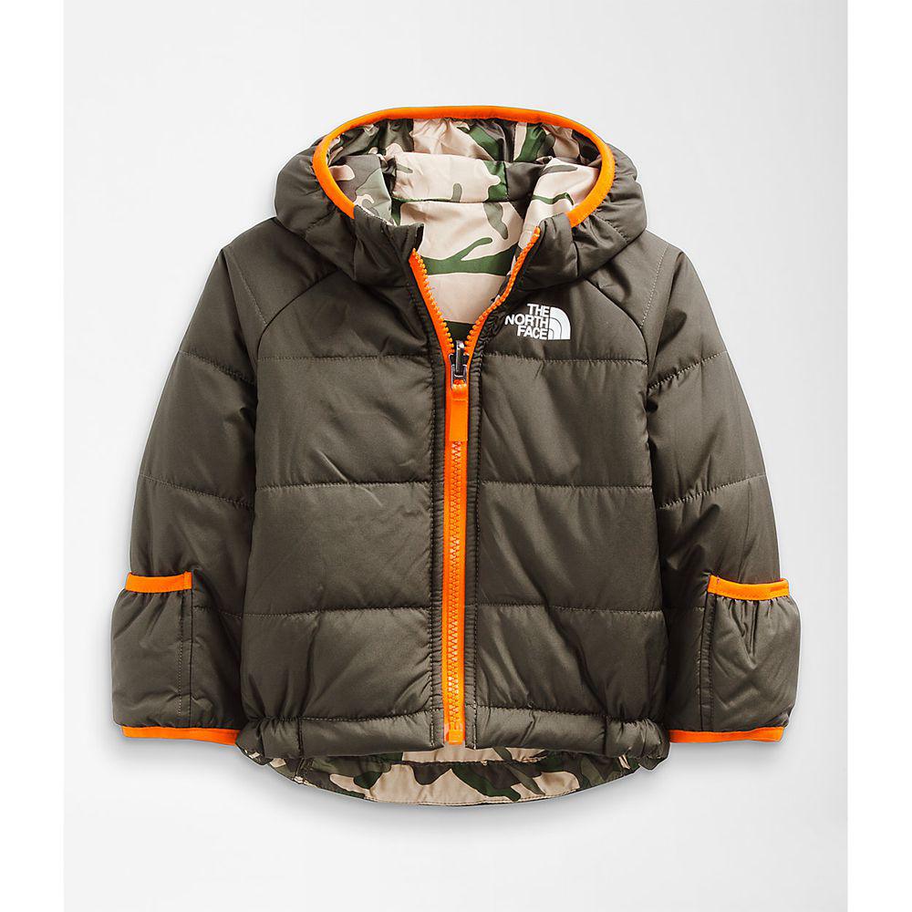 The North Face Reversible Perrito Μωρό Σακάκι - Πρασινο (RFVD82396)